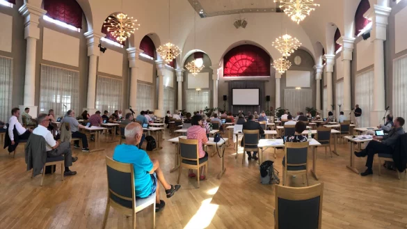 Vor dem Umbau tagte hin und wieder der Stadtrat im Galasaal des Kurhauses. - &copy; Thomas Reineke