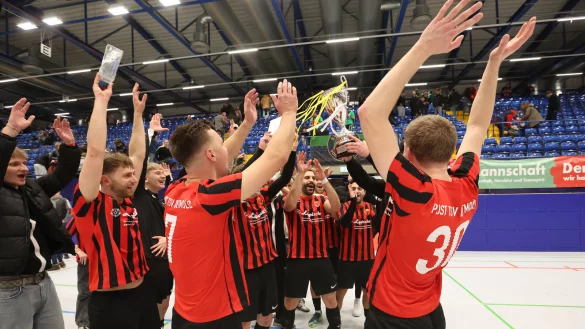 So jubelt der Post-TSV Detmold. - © Paul Cohen