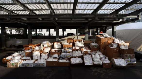 Polizei vernichtet Kokain - &copy; Foto: Karl-Josef Hildenbrand/dpa