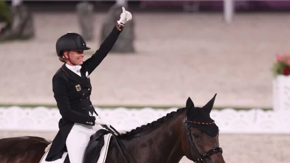 Olympiasiegerin - &copy; Foto: Friso Gentsch/dpa