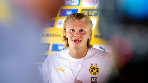 Erling Haaland - &copy; Foto: David Inderlied/dpa