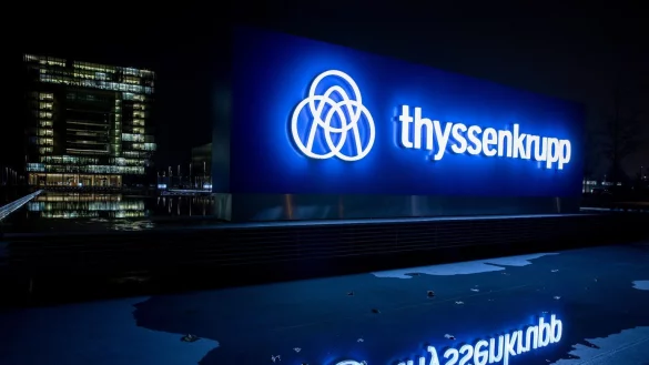 Thyssenkrupp - &copy; Foto: Marcel Kusch/dpa