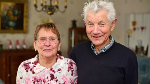 Christa und Siegmund Baumann sind seit 60 Jahren verheiratet. - &copy; Nicole Ellerbrake
