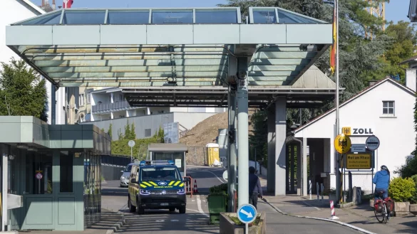 Grenze Deutschland-Schweiz - &copy; Foto: Georgios Kefalas/KEYSTONE/dpa