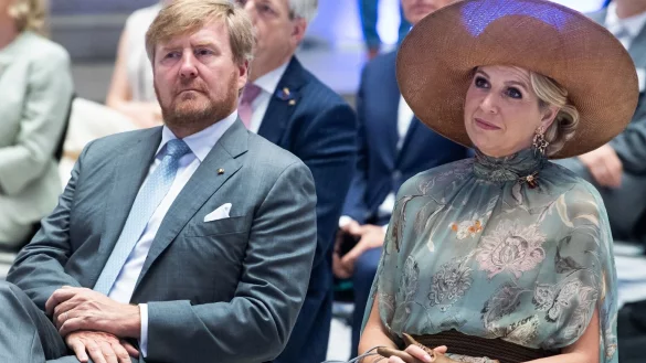 Niederl&auml;ndisches K&ouml;nigspaar - &copy; Foto: Bernd von Jutrczenka/dpa Pool/dpa