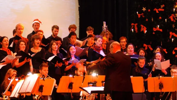Das festliche Weihnachtskonzert ist zu einem wichtigen Besuchermagnet f&uuml;r die Hochschule geworden. - &copy; Hochschule f&uuml;r Musik