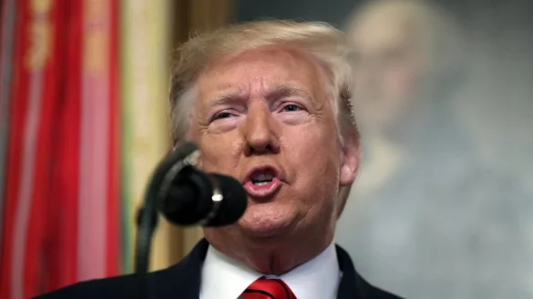 Trump verk&uuml;ndet Tod Al-Bagdadi - &copy; Foto: Andrew Harnik/AP/dpa