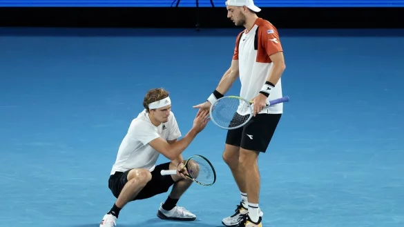 Deutsches Doppel - &copy; Foto: Hamish Blair/AP/dpa