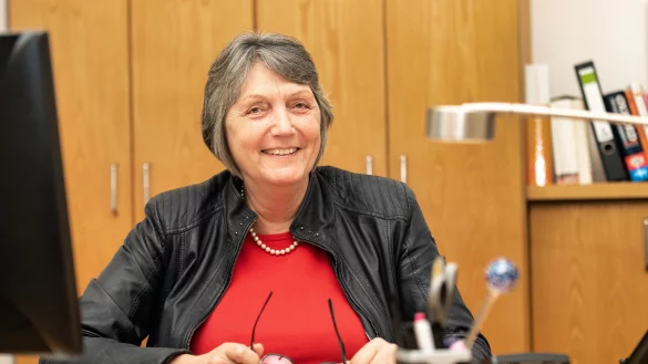 Jutta Posselt hat ihren Arbeitsplatz im Leopoldinum verlassen. Am Freitag wurde sie in den Ruhestand verabschiedet. - &copy; Torben Gocke