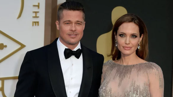 Jolie und Pitt - &copy; Foto: Mike Nelson/EPA/dpa