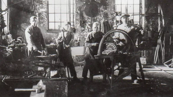 Ein Bild aus der Maschinenfabrik D. Wendiggensen. - © Heimatverein Heiligenkirchen