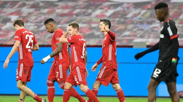 Bayern-Sieg - &copy; Foto: Bernd Thissen/dpa-pool/dpa