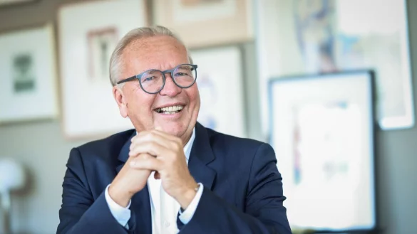 Rainer Wend blickt auf eine erfolgreiche und ungew&ouml;hnliche Karriere zur&uuml;ck. - &copy; Sarah Jonek