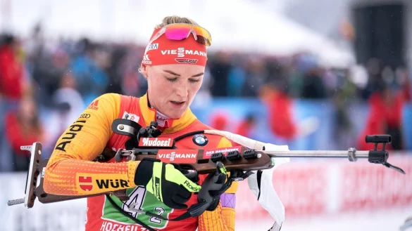 Biathlon-Weltcup - &copy; Foto: Georg Hochmuth/APA/dpa