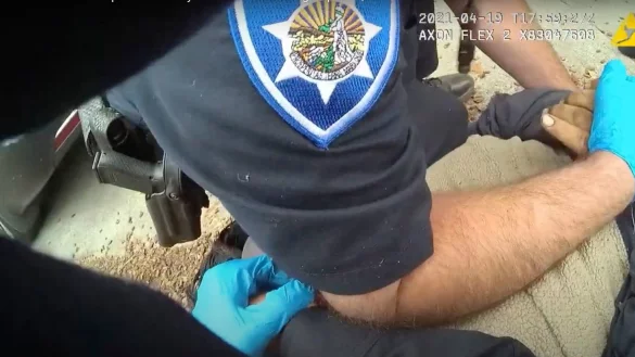 Festnahme - &copy; Foto: Alameda Police Department/AP/dpa