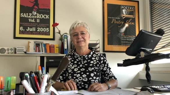 Marion Rieso-Wiege sitzt in ihrem B&uuml;ro in der benzstra&szlig;e. Noch bis Ende Otober arbeitet sie als Fraktionsgesch&auml;ftsf&uuml;hrerin. Foto: Sven Kienscherf - &copy; Sven Kienscherf