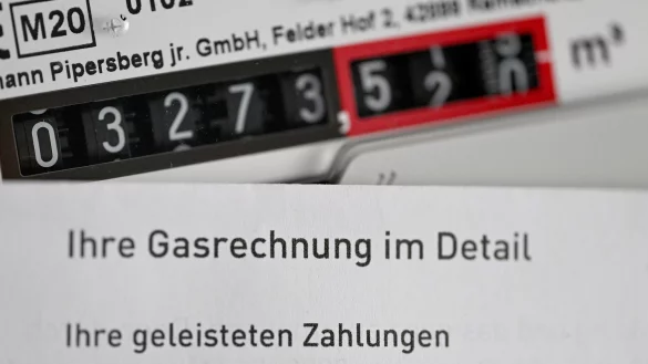 Gaskunden sollen finanziell entlastet werden: durch die Abschaffung der Gasspeicherumlage. - &copy; Bernd Wei brod/dpa