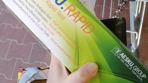 Das ist sie, die begehrte Packung. - &copy; Astrid Sewing