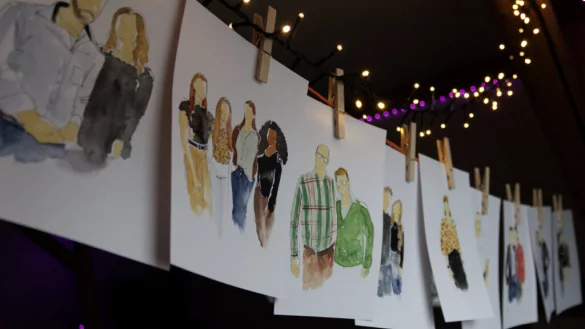 Flotte Portr&auml;ts des Malers Marius Pokutta. - &copy; Marius Pokutta