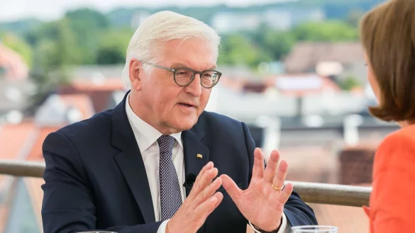 Frank-Walter Steinmeier - &copy; Foto: Karsten Socher/ZDF