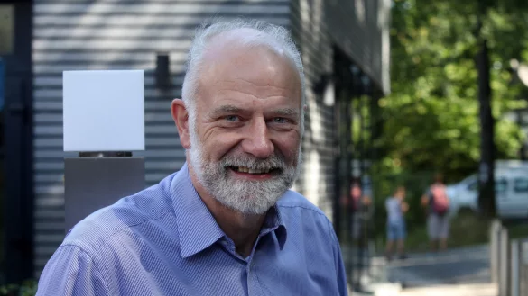 Geht mit Elan an die Sache: R&uuml;diger Krenz - &copy; Bernhard Preuss