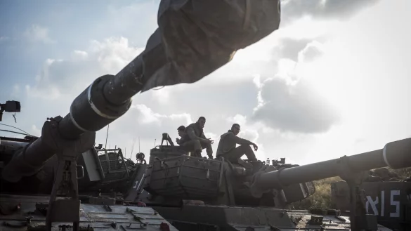 Israelische Soldaten - &copy; Foto: Ilia Yefimovich/dpa