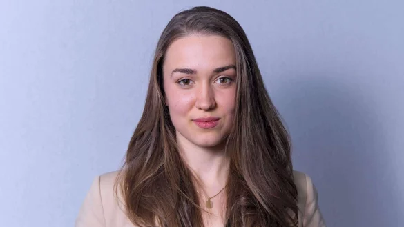 Sopranistin Anna-Sophie Brosig ist in der Konzerthalle zu Gast. - © NWD