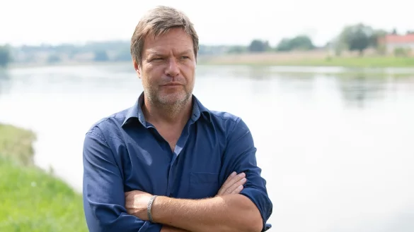 Robert Habeck - &copy; Foto: Sebastian Kahnert/dpa-Zentralbild/dpa