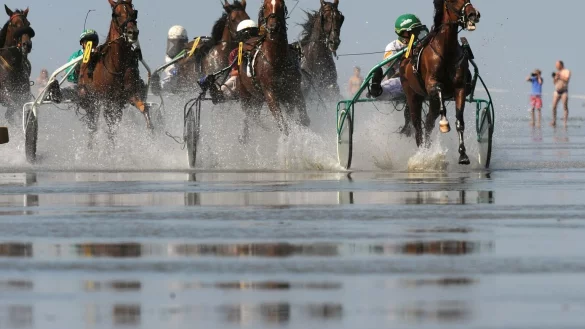 Duhner Wattrennen - &copy; Foto: picture alliance / dpa/Archivbild