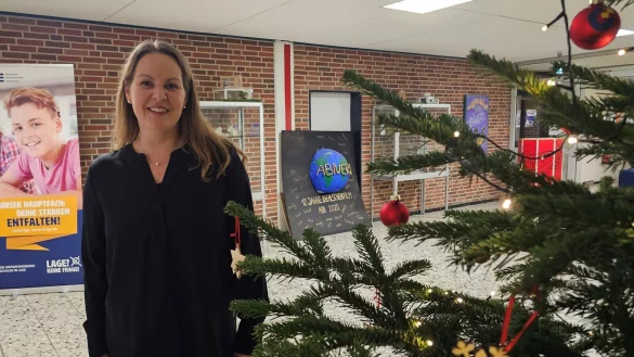 Nadine H&ouml;ner ist seit August Schulleiterin des Gymnasiums am Werreanger - und zieht eine sehr positive Bilanz. - &copy; Astrid Sewing