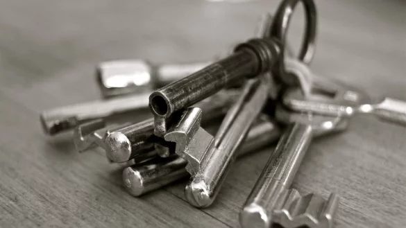 Einfache Schl&uuml;ssel lassen sich durch eine verbogene B&uuml;roklammer ersetzen, aufwendigere machen es Eindringlingen schwerer. &Auml;hnlich ist das bei Passw&ouml;rtern. Das Sch&ouml;ne: Passw&ouml;rter lassen sich &auml;ndern und so nachtr&auml;glich sicherer machen. - &copy; Pixabay/weinstock