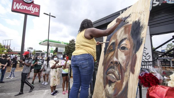 Gedenken - &copy; Foto: Steve Schaefer/Atlanta Journal-Constitution/AP/dpa