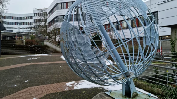 Noch ist die Sanierung des Kreishauses nicht ganz abgeschlossen. Doch durch diese wird der Energiebedarf um 55 Prozent gesenkt. - &copy; Carolin Brokmann-F&ouml;rster