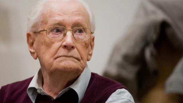 Der Angeklagte Oskar Gr&ouml;ning. - &copy; dpa