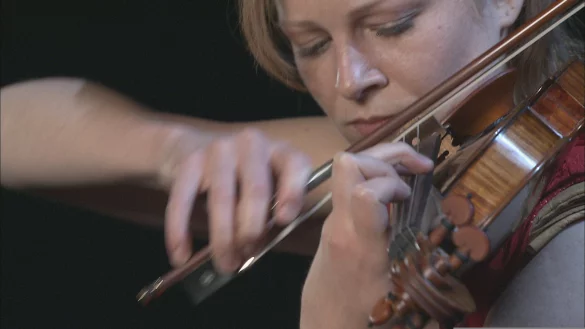 Spielt bald in Detmold: Carolin Widmann. - © LGM productions