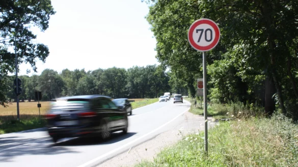 Die Strecke ist mittlerweile ein Unfallschwerpunkt. Darum hat die Stadt Schlo&szlig; Holte-Stukenbrock sich jetzt doch daf&uuml;r entschieden, das Tempo hier auf 70 Kilometer pro Stunde zu drosseln. - &copy; Christina Pfrommer