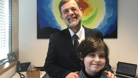 Peter Baltus + Laurent - &copy; Foto: Annette Birschel/dpa