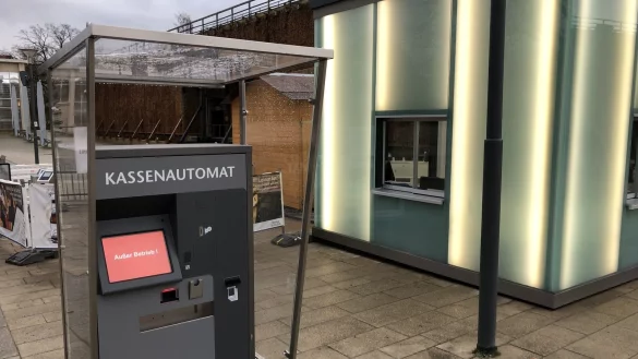 Au&szlig;er Betrieb: Das neue Kassensystem am Kurpark-Eingang harrt noch der Inbetriebnahme. Es gibt technische Probleme. - &copy; Thomas Reineke