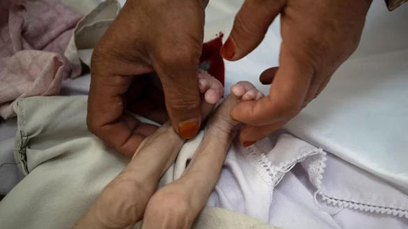 Hungerkrise - &copy; Foto: Bram Janssen/AP/dpa