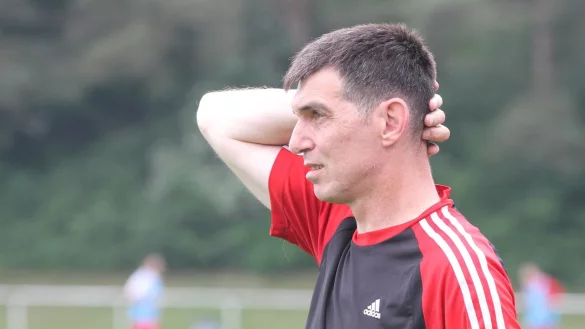 Der neue Mann an der Linie: Thorsten Schmiech und der TSV Horn verständigten sich auf eine Zusammenarbeit bis 2020. - © Sebastian Lucas