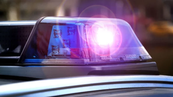 Die Polizei wurde von Augenzeugen zu dem Unfall hinzugerufen. - &copy; Andreas Fr&uuml;cht