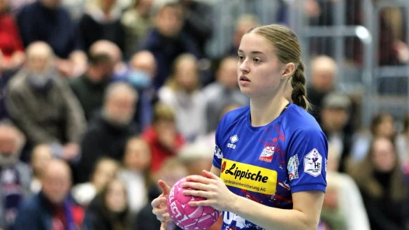 Linksau&szlig;en Mia Ziercke verl&auml;sst die HSG Blomberg-Lippe zum Saisonende. - &copy; Oliver K&ouml;nig