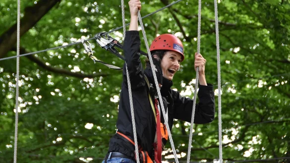 Der Saisonstart am Hermann hat sich verschoben &ndash; aber ab heute darf wieder geklettert werden. - &copy; interakteam