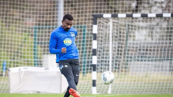 Salomon Kalou - &copy; Foto: Jan-Philipp Burmann/Hertha BSC via City-Press GmbH/dpa