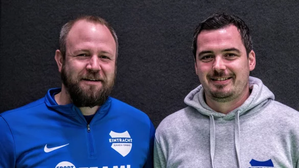 Arbeiten seit Jahren zusammen: Bastian M&ouml;ller (links) und Marco Schlobinski - &copy; Archiv: Egon Penner