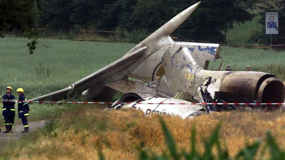Absturzgedenken am Bodensee - &copy; Foto: Stefan Puchner/dpa