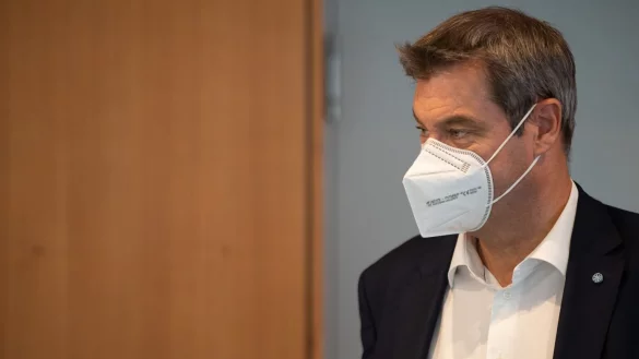 Ministerpr&auml;sident S&ouml;der - &copy; Foto: Peter Kneffel/dpa