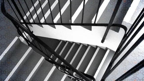 Die vierk&ouml;pfige Familie geht seit dem Vorfall nur noch in Angst durch das Treppenhaus. - &copy; Symbolfoto: Pixabay