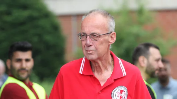 Vorsitzender des Detmolder Kreisfu&szlig;ball-Ausschusses: Hartmut Tegeler. - &copy; Sebastian Lucas