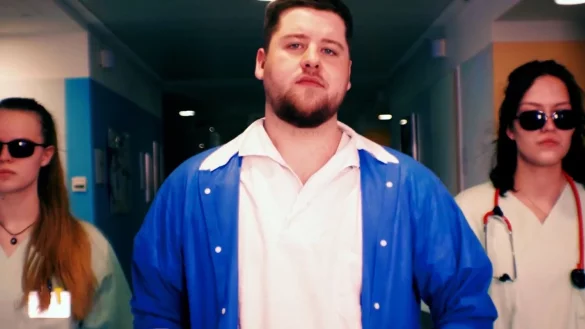 Die Mitarbeiter des Lemgoer Klinikums freuen sich über Tausende Klicks in wenigen Tagen. - © Klinikum Lippe